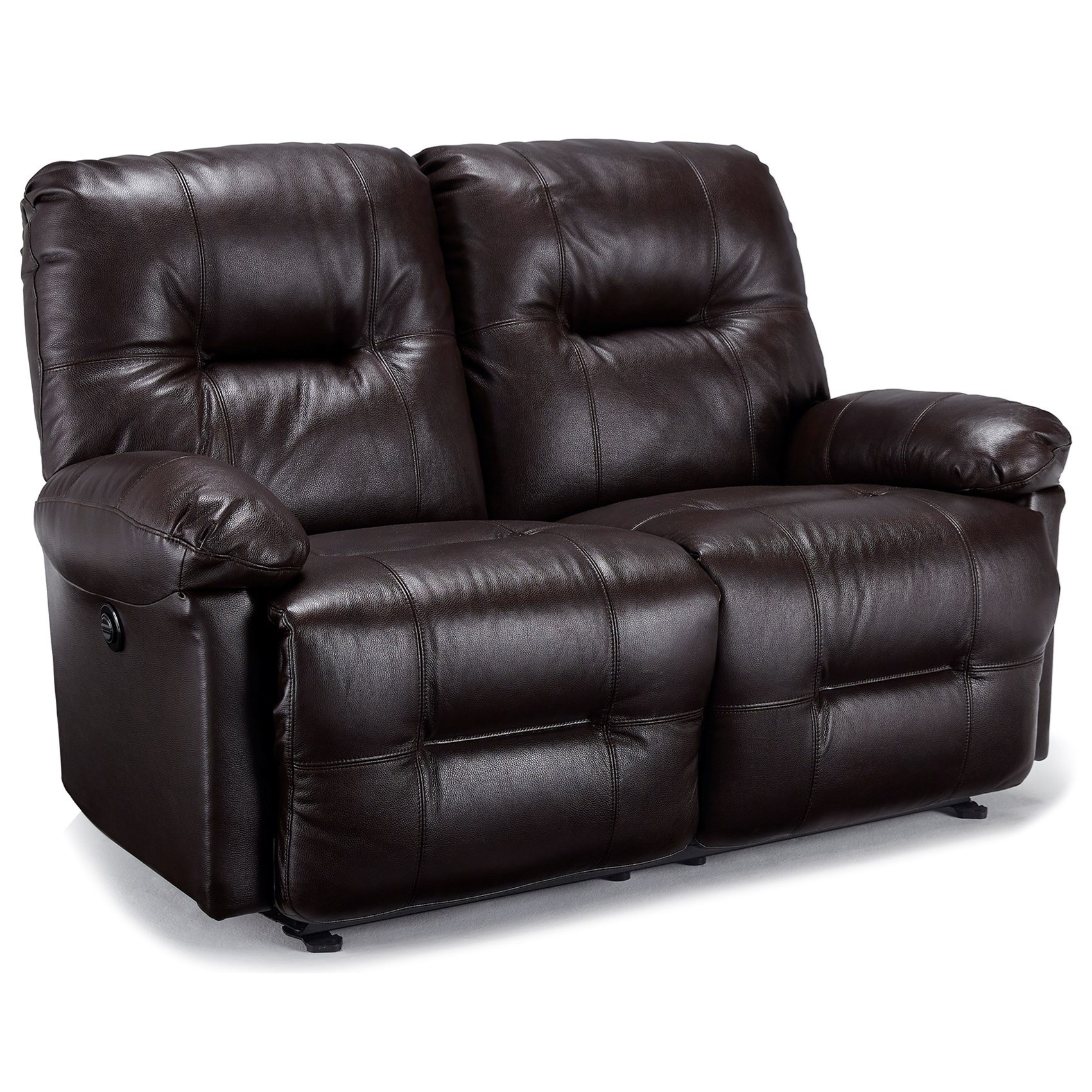 Loveseat with recliner and chaise best sale